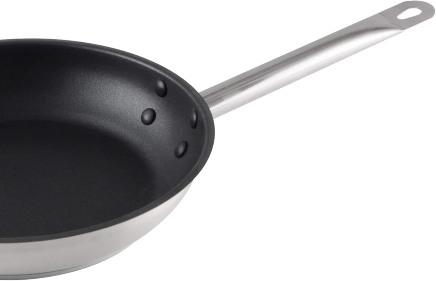 9 1/2″ 18/8 stainless steel fry pan quantum 2, comes in each