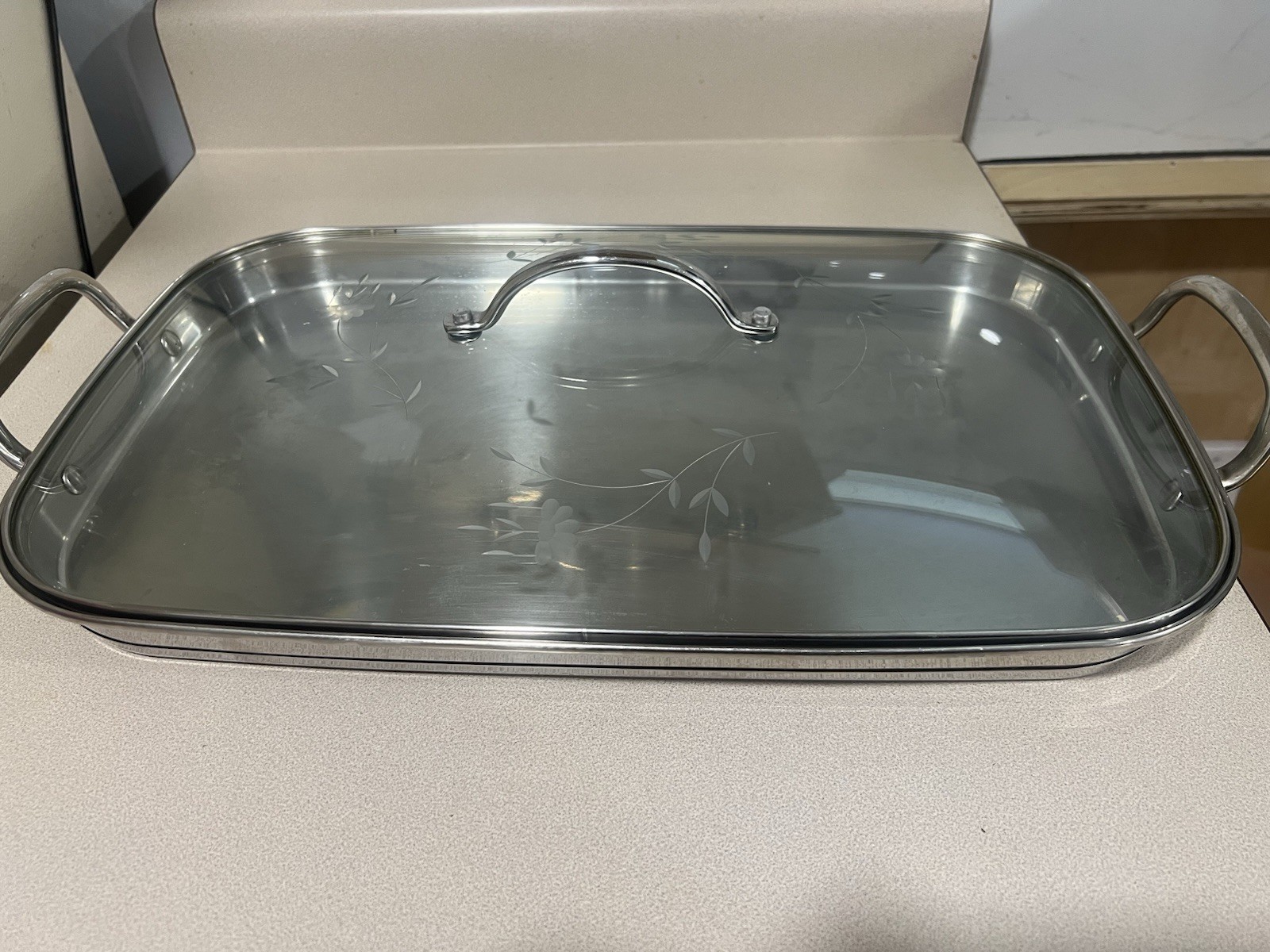 Princess House Comal Stainless Steel Grill