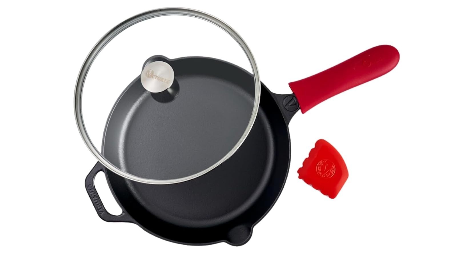 Victoria 6.5-Inch Cast Iron Skillet – Pre-Seasoned Frying Pan