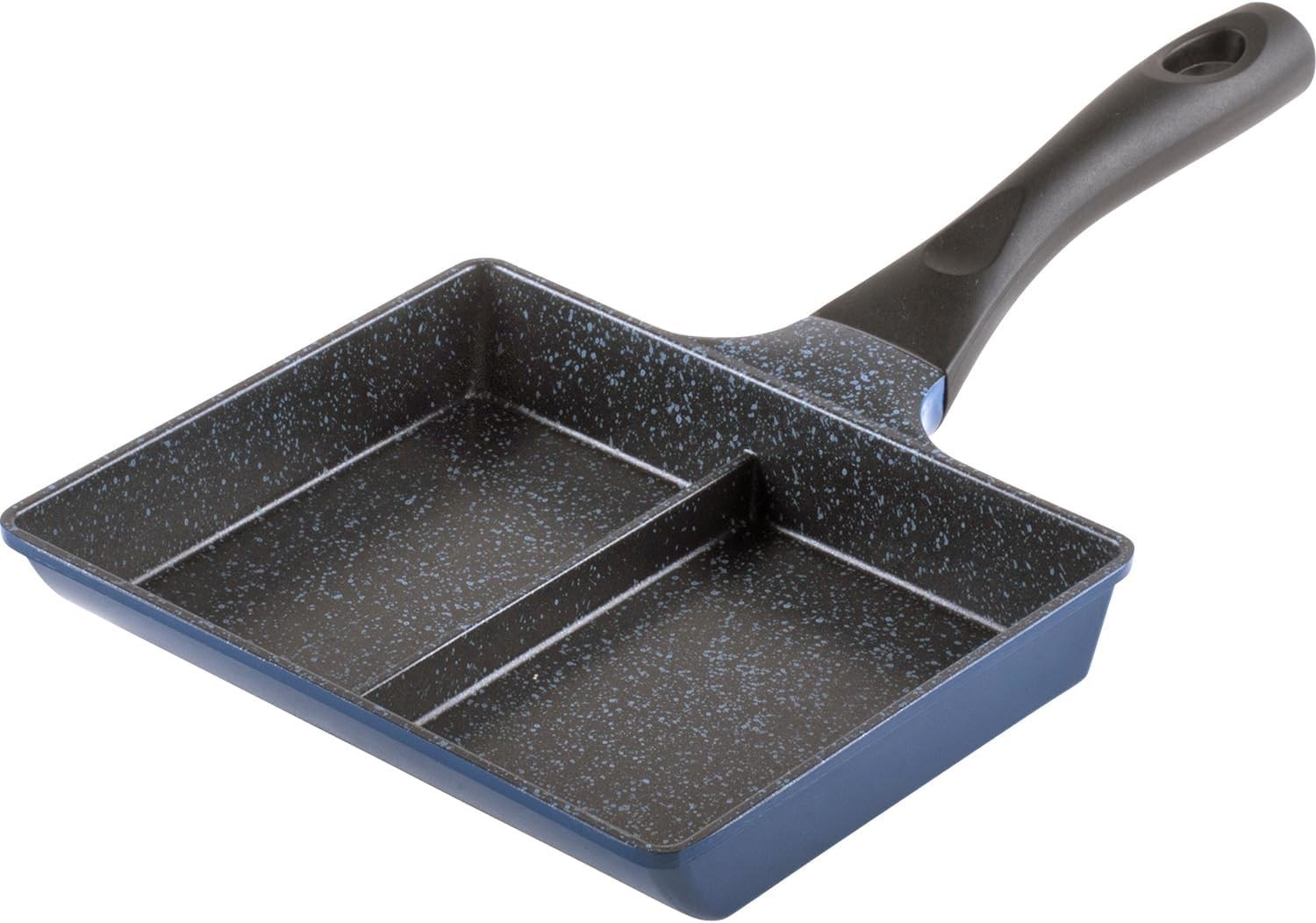 Time-Saving Divided Frying Pan IH Induction Wahei Freiz Hirumogu Bento Breakfast