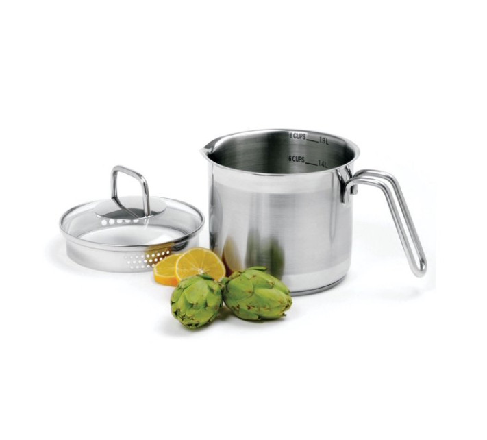 Krona Stainless Steel 8 Cup Multi Pot, 2 quarts, Silver