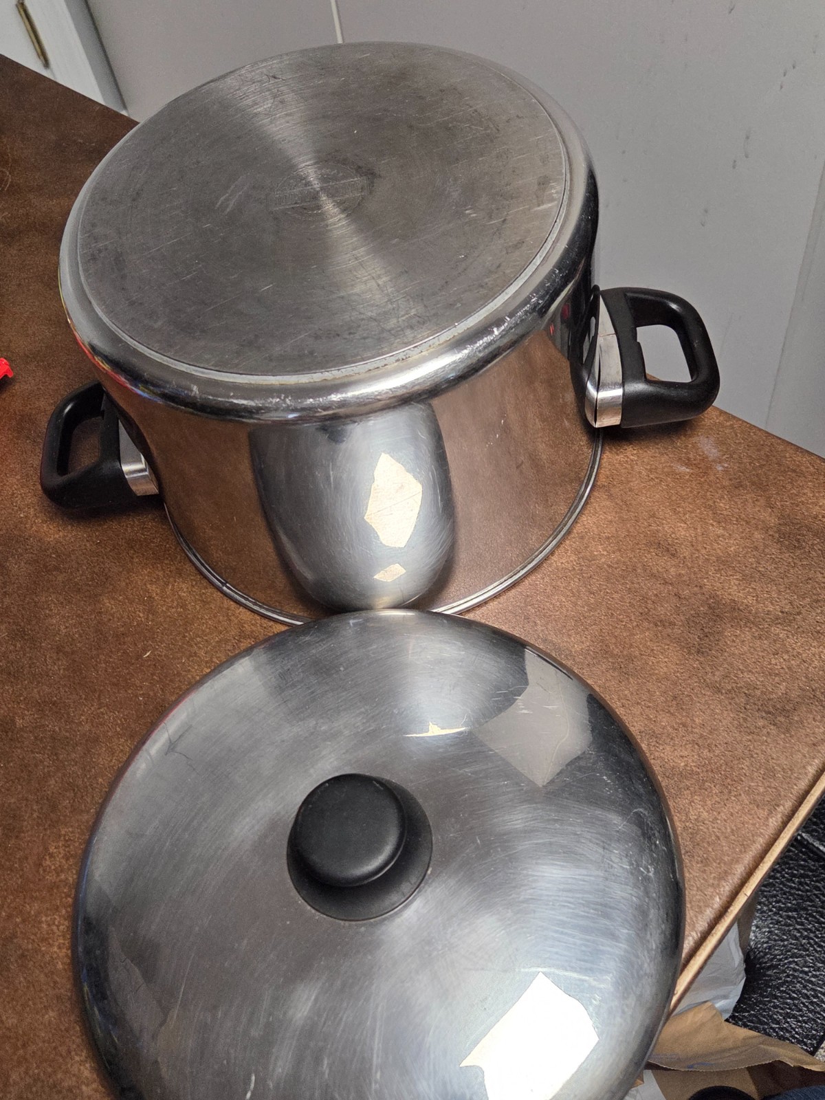 TOOLS Of THE TRADE 8 Quart Stock Pot & Lid *18/10 Stainless *R.H. Macy