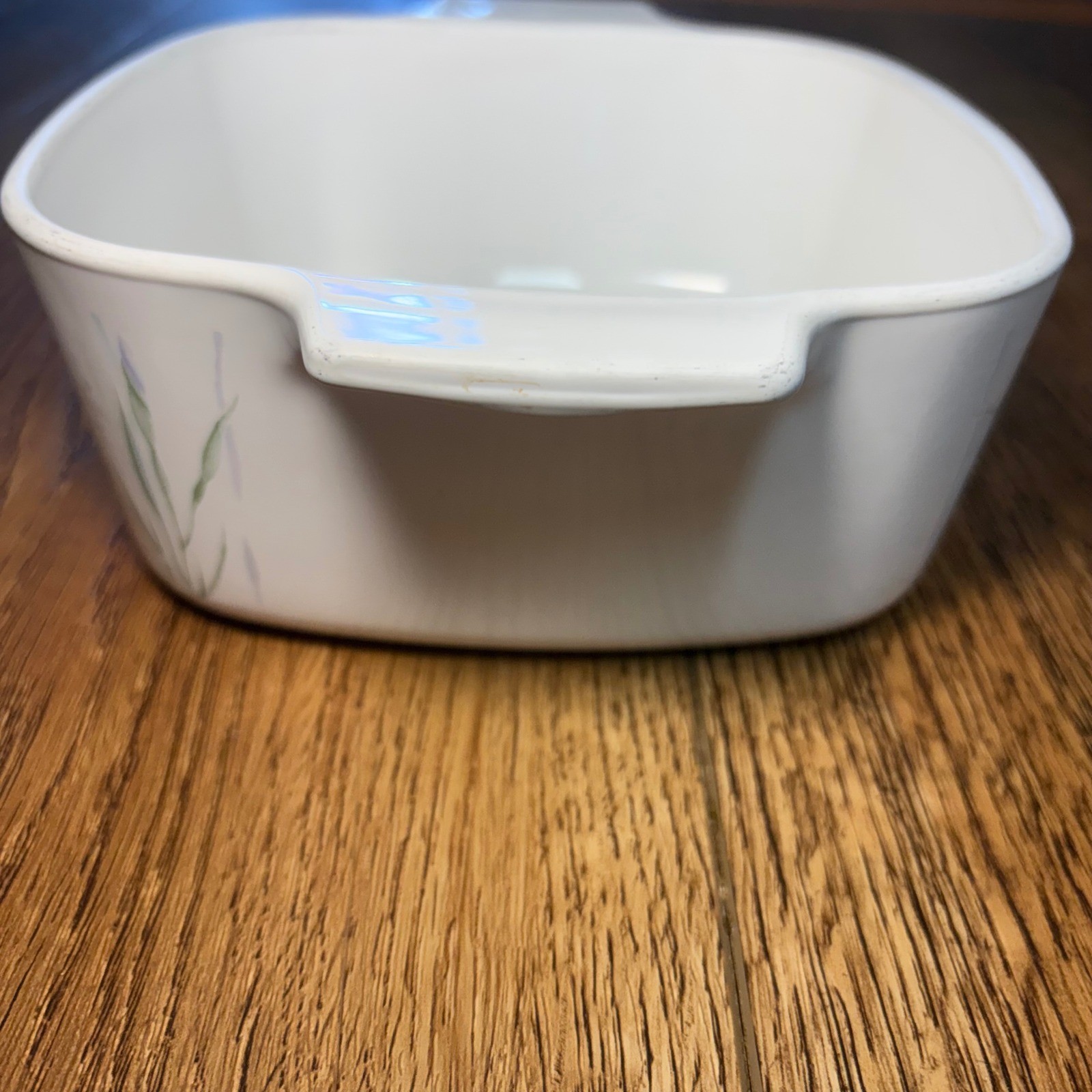 Vintage Corning Ware Shadow Iris A-1.5-B 1 1/2 Liter Casserole Dish USA Cottage