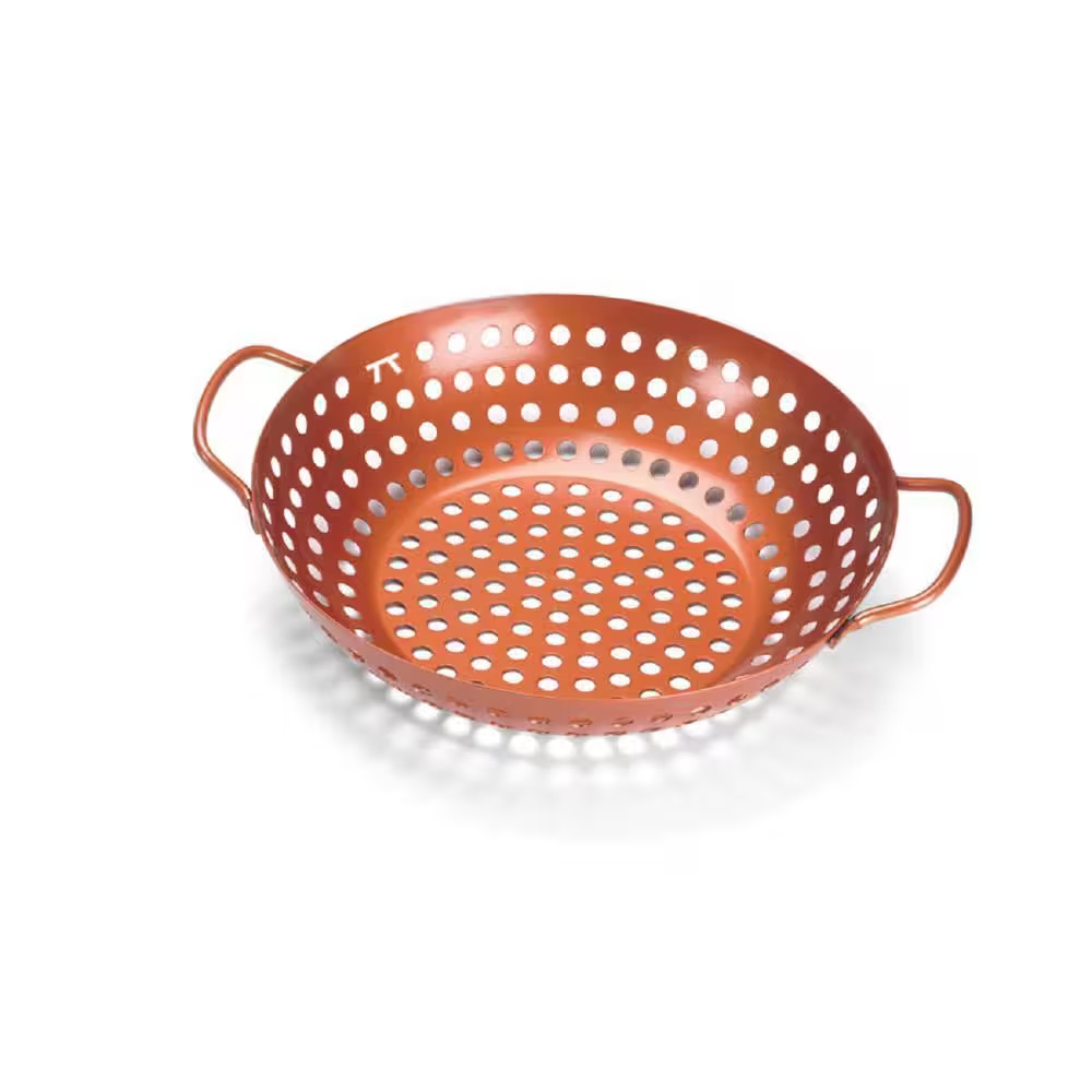 Non-Stick Copper Grill Wok with Handles