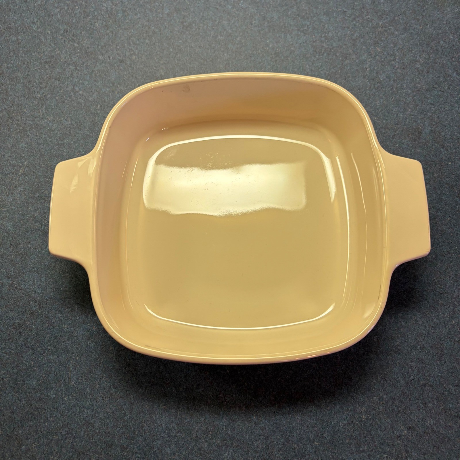 Corning Ware Abundance Fruit A-1-B 1 Liter Square Casserole Dish Vintage No Lid