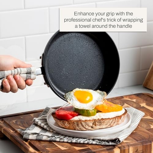 All-Clad HA1 Hard Anodized Nonstick Fry Pan Set – 5-Piece Cookware, 5 Piece Set