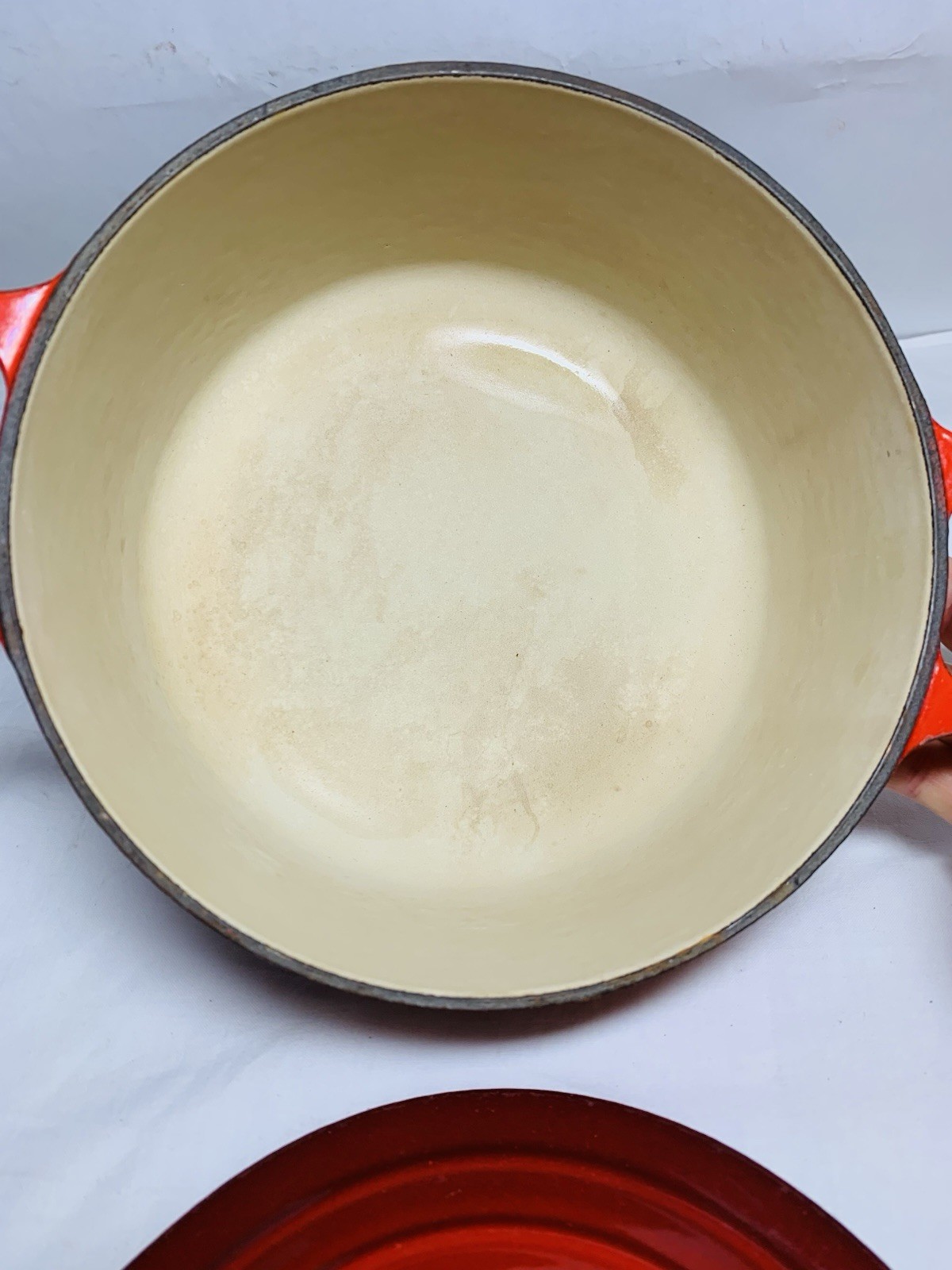 Le Creuset 18 Signature Enameled Cast Iron Round 2 QT Dutch Oven Cherry