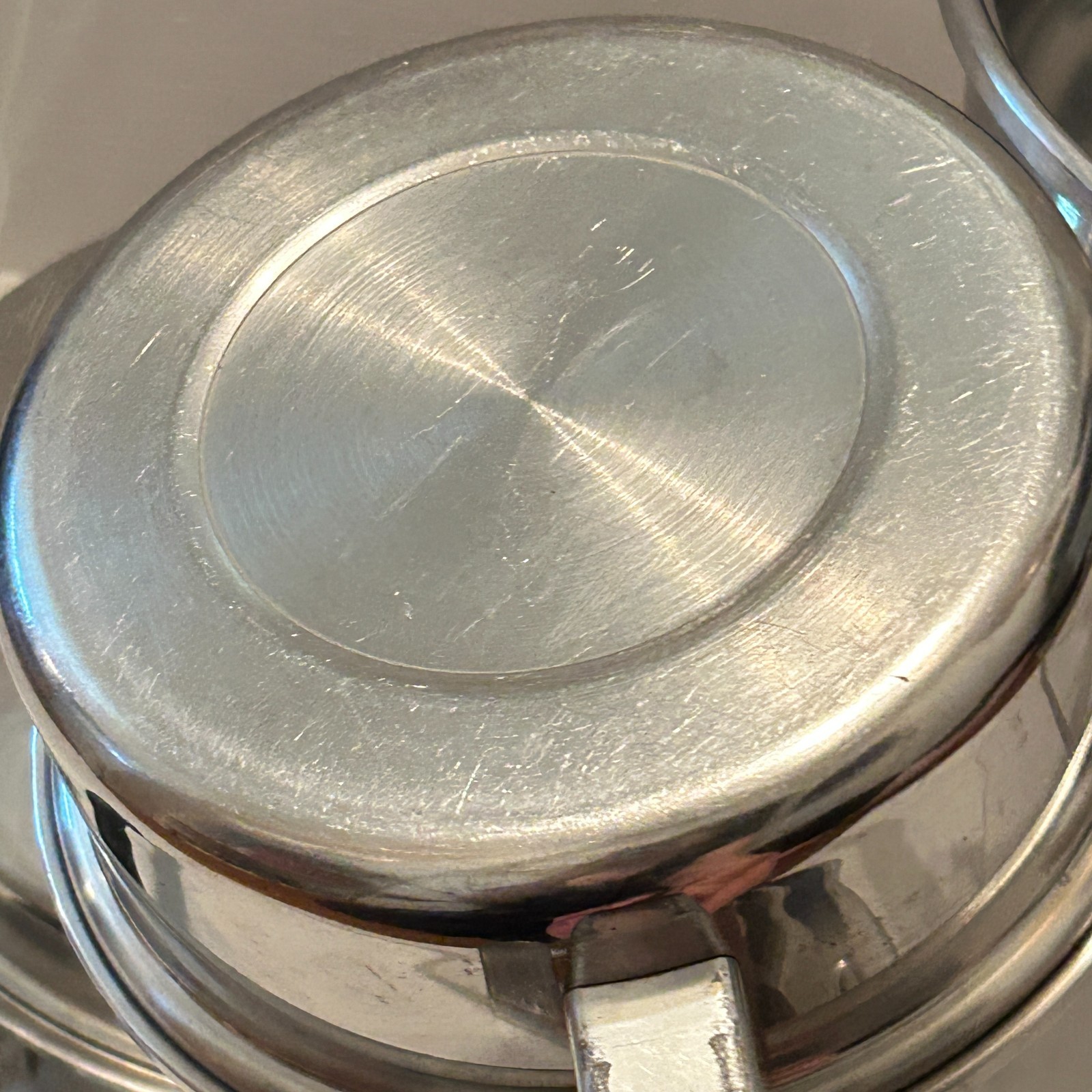12 Piece Saladmaster Pots & Pans Lot Tri-Clad Stainless Vapo Lids Egg Poacher