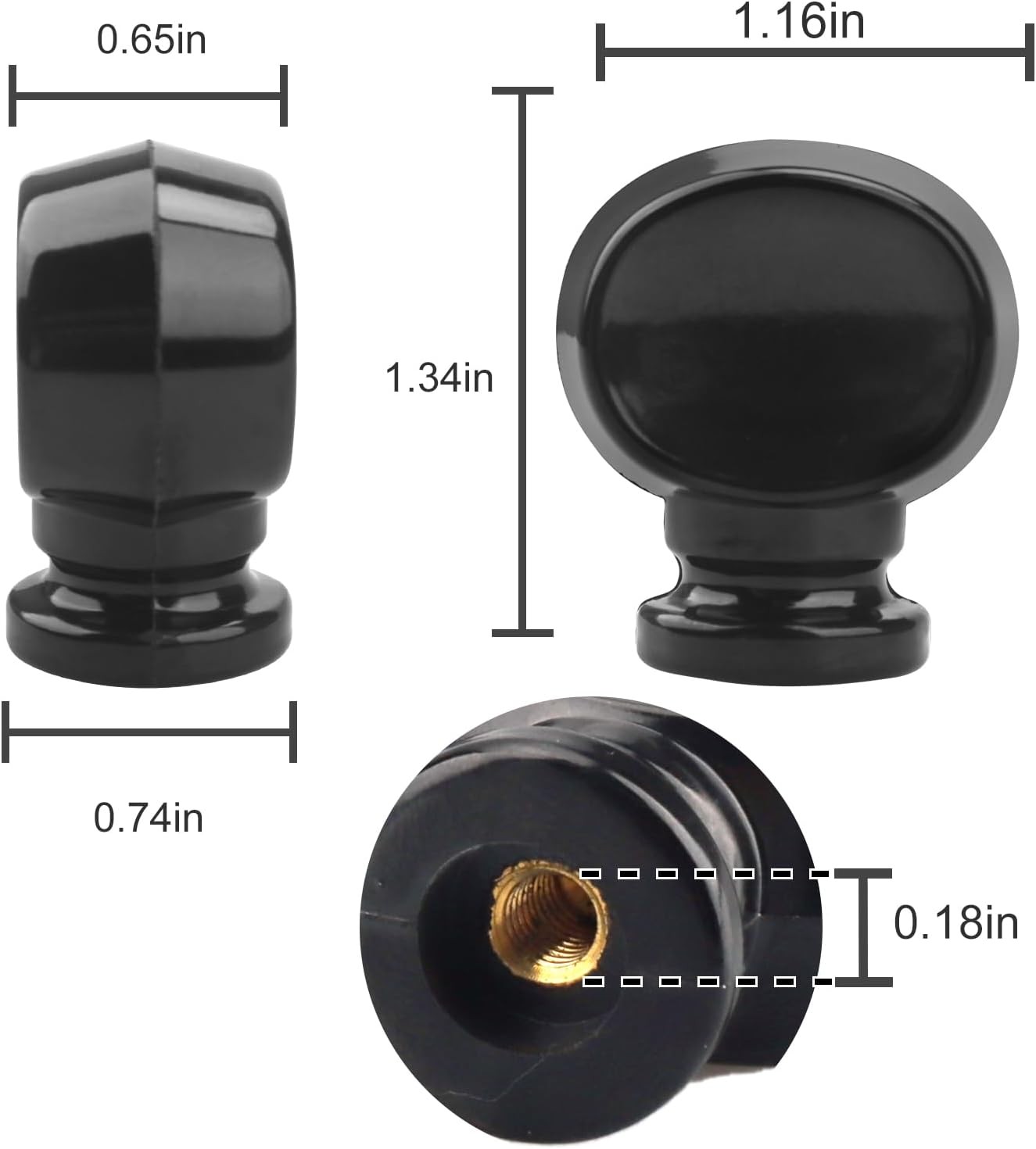 P08-035 Fry Pan Lid Knob Replacement for Farberware Pot & Pan Parts,Lid Handle