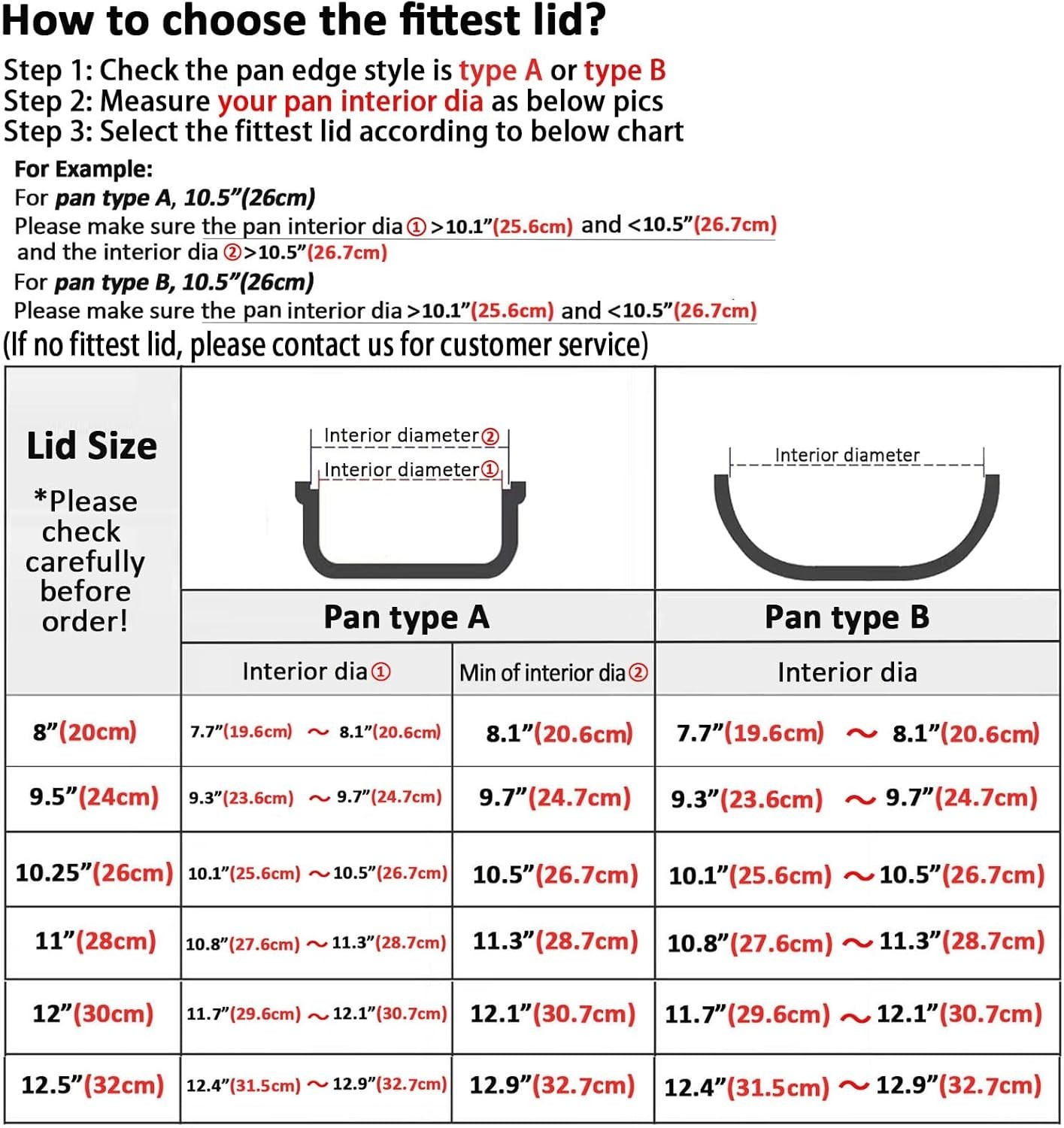Replacement Glass Lids for Pots and Pans
