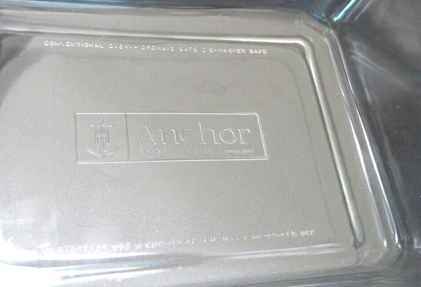 ANCHOR HOCKING Glass Baking Dish Casserole Brownies 6 Cups 8″ x 6″ x 2″ VGC