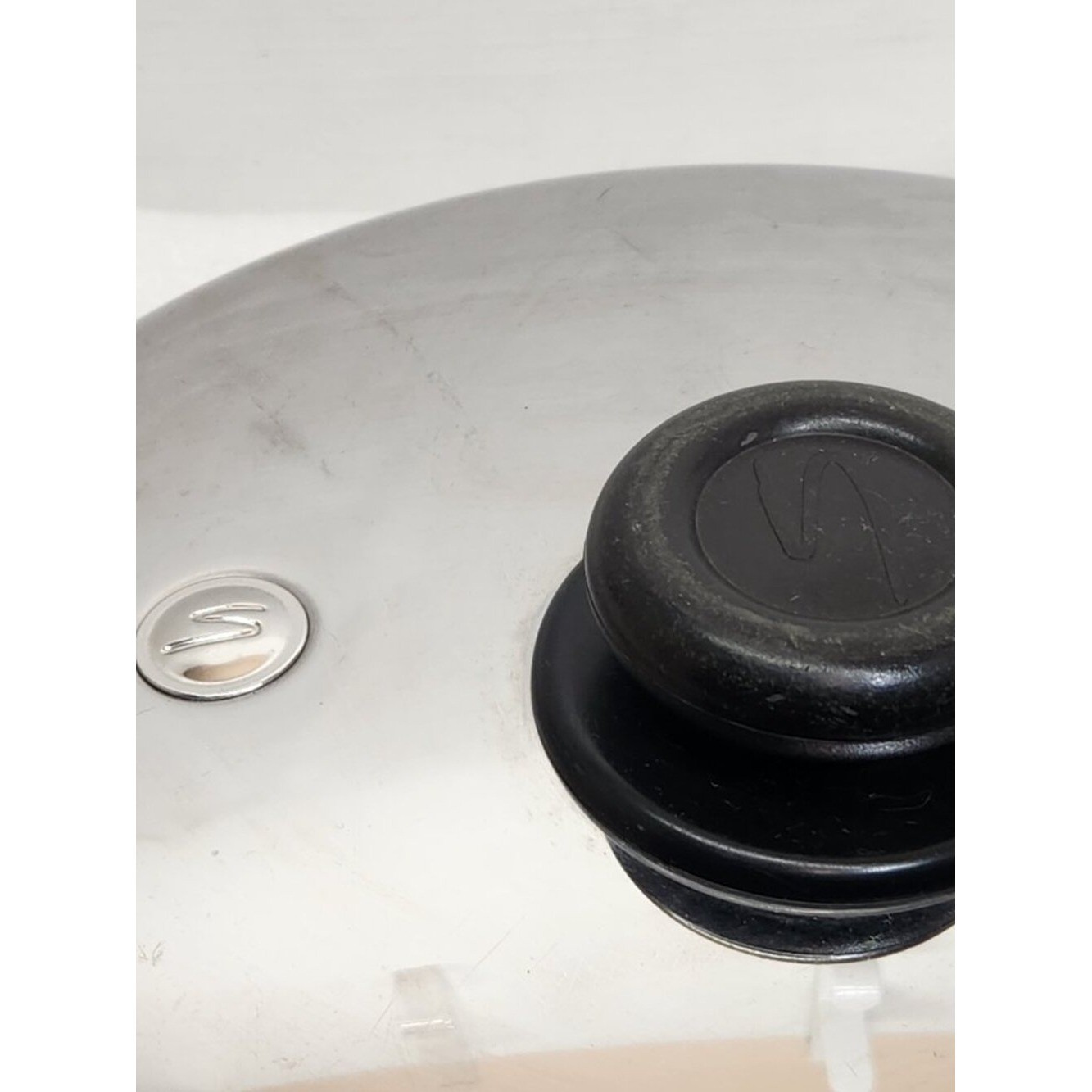 Saladmaster Vapo Lid 12 1/4 Replacement Stainless Steel Steam Vented Lid Only