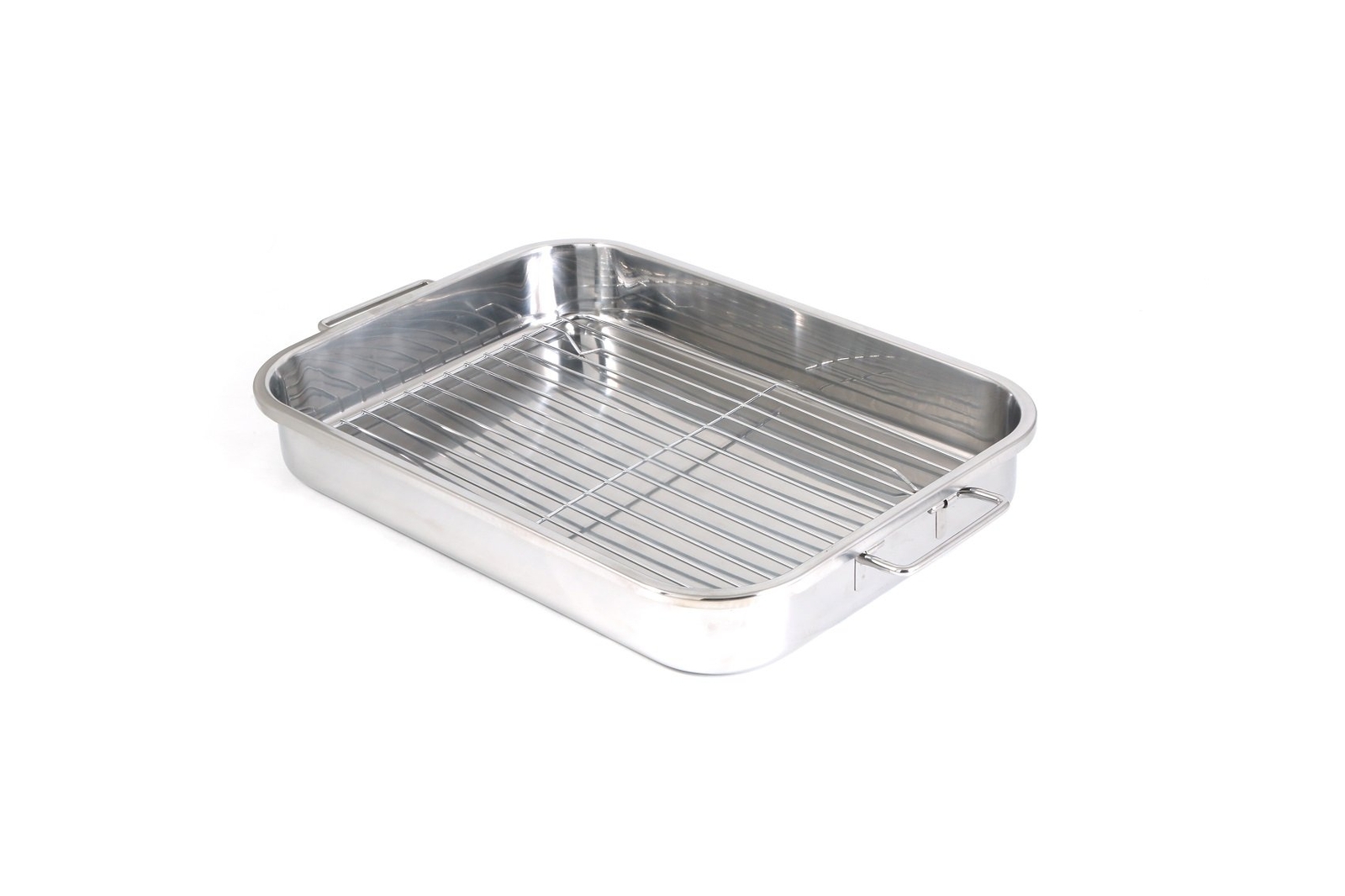 594 Roasting Pan, Stainless, All-in-one roaster, lasagna pan, and serving dish f