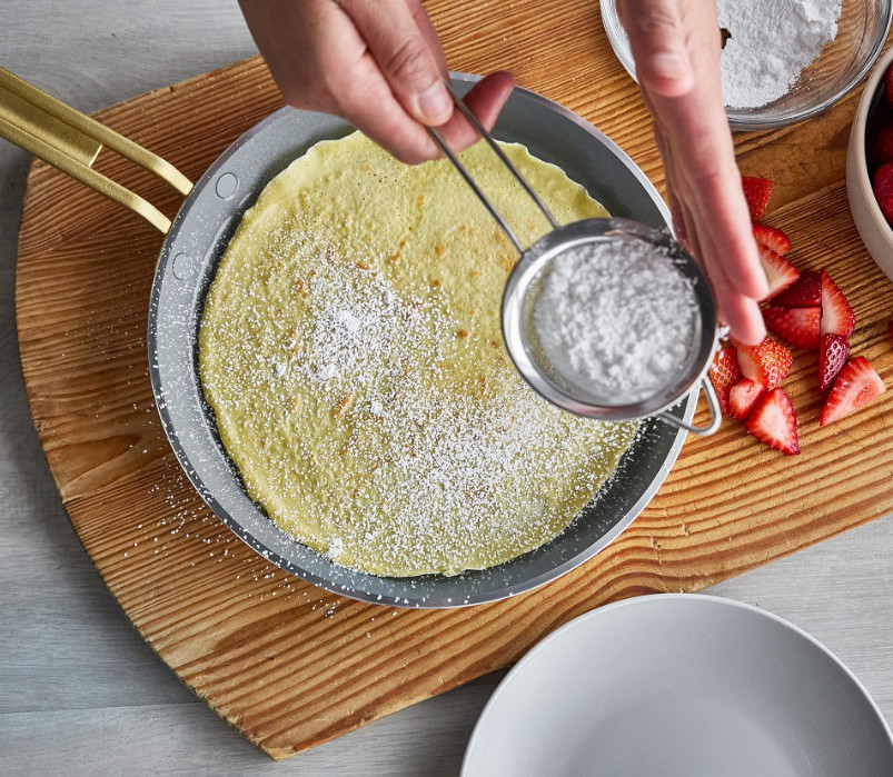 GreenPan™ Stanley Tucci™ Ceramic Nonstick Crepe & Omelette Pan, 10″