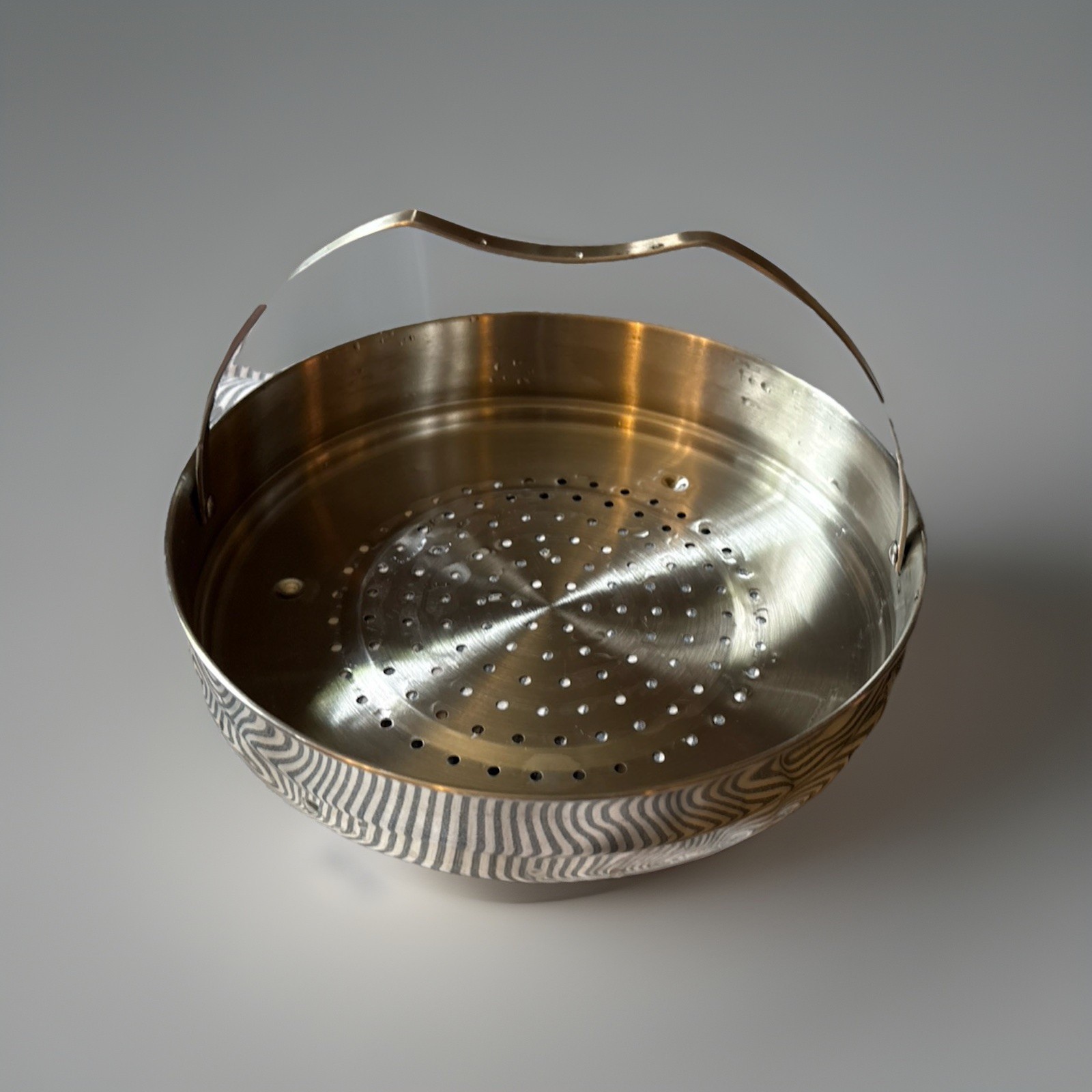 TRAMONTINA Steamer Basket Drainer Stainless Steel Made in Brazil