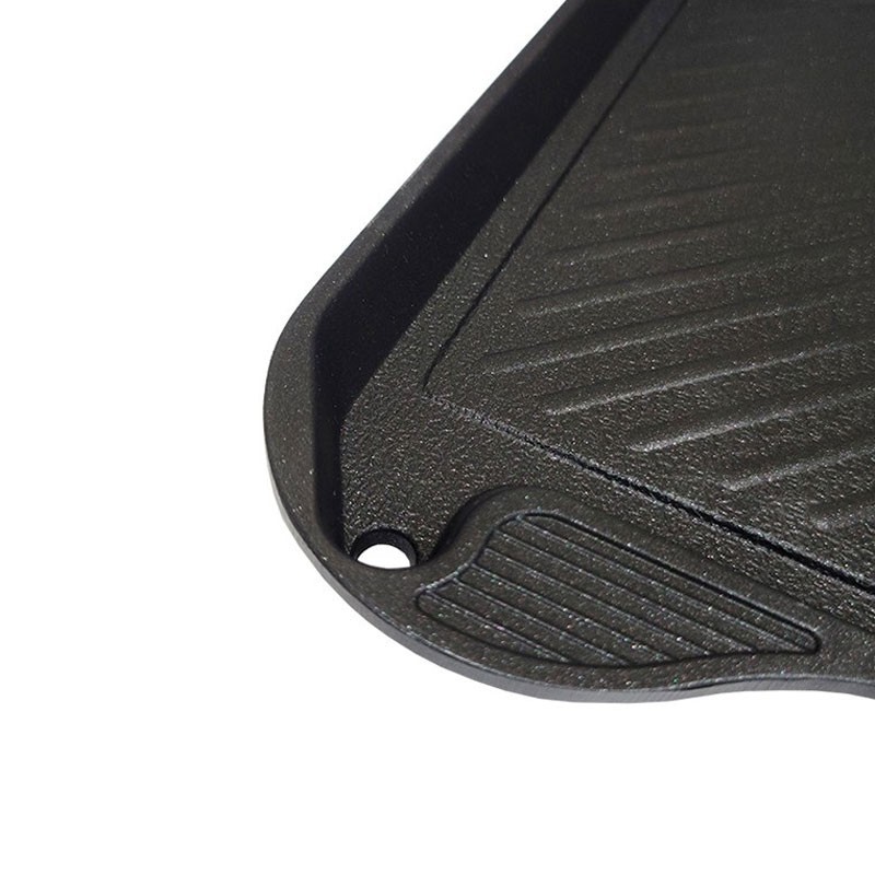Easy Cooker Korean BBQ Grill Pan 13x12in Nonstick Aluminum Gas Stove Samgyeopsal