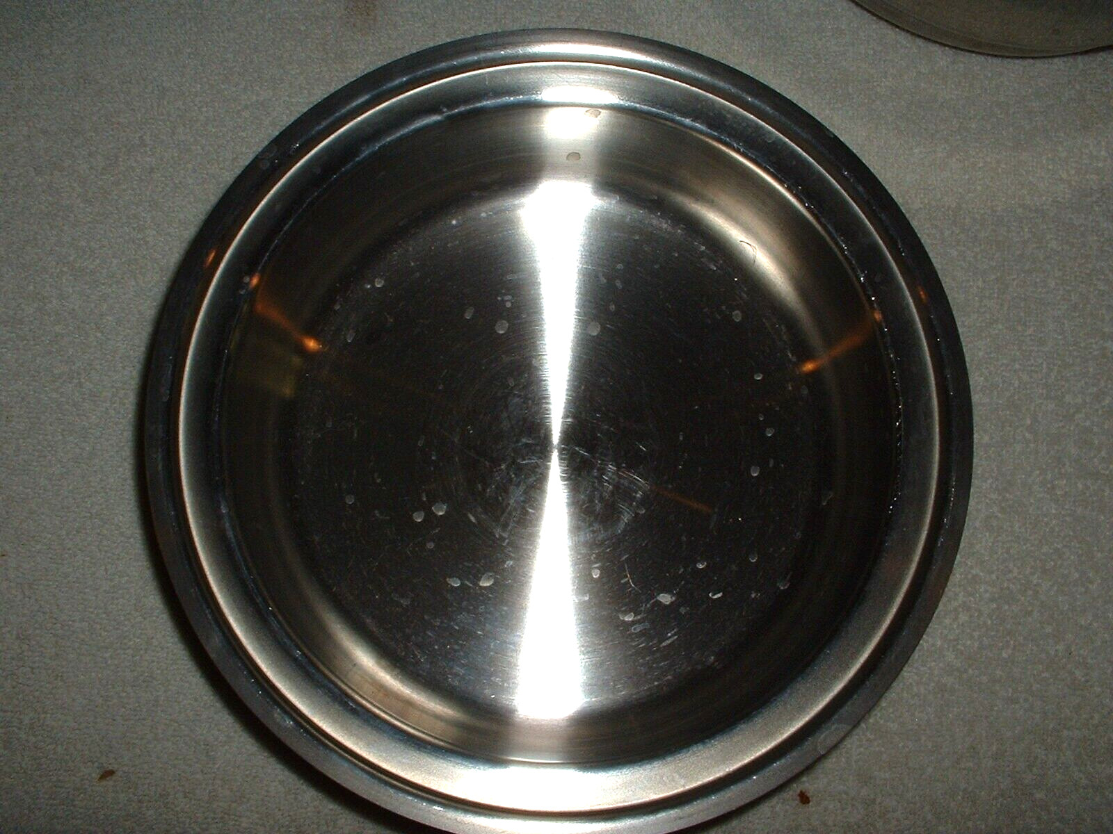 Colonial Ware 3 Qt Stainless Steel Saucepan w/ Steamer & Insert