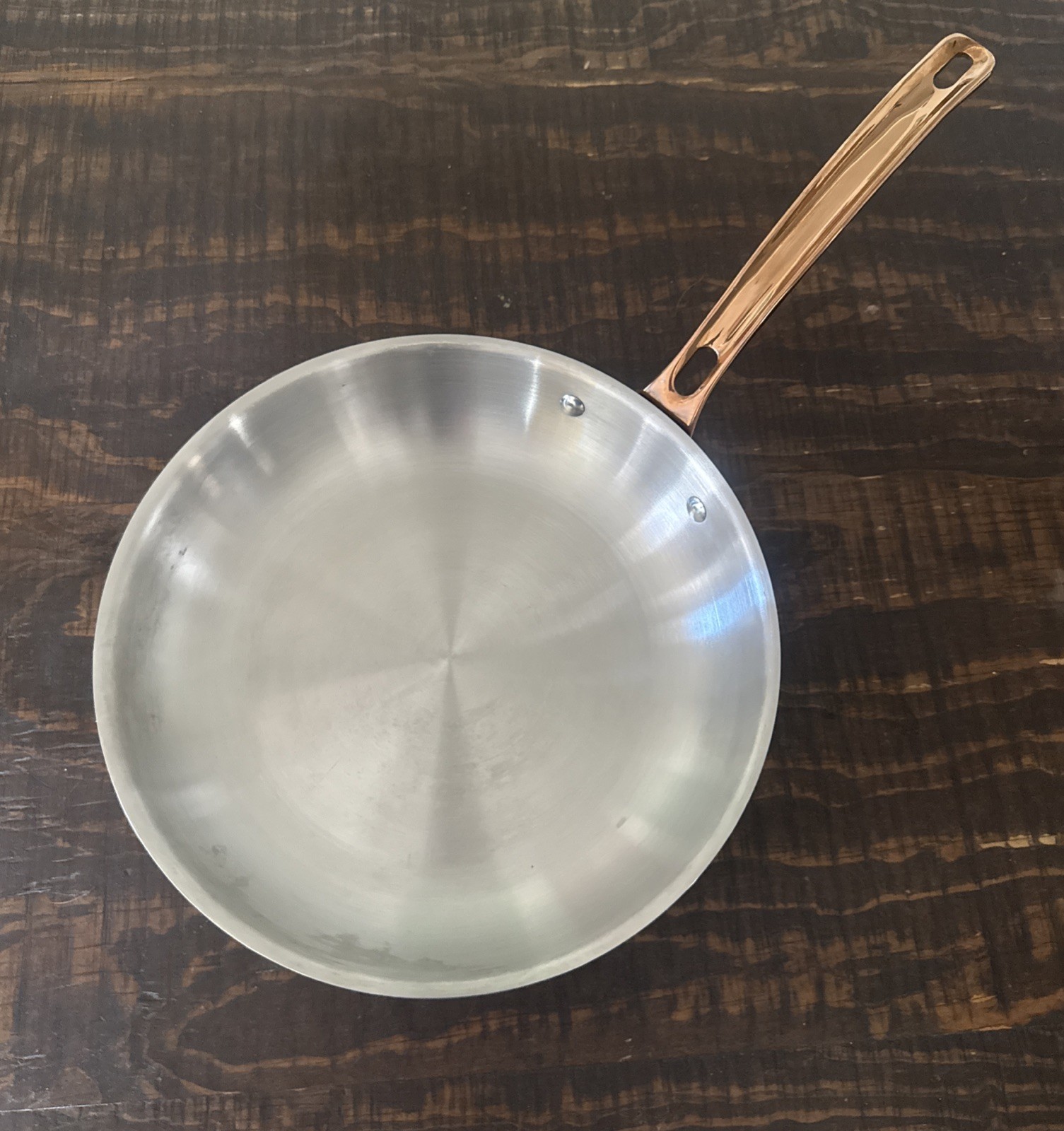Viking 3-Ply Black & Copper 10 in Frying Pan Stainless Steel