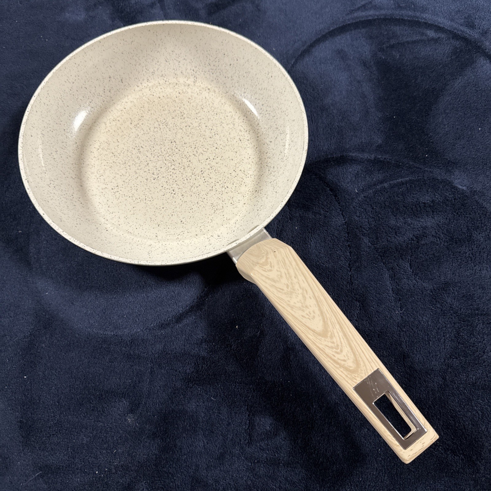 Masterclass Premium Cookware Skillet Frying Pan 9.75” Beige Non Stick