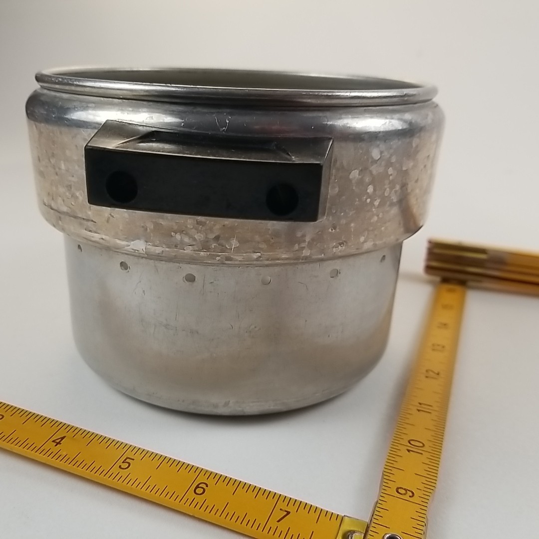Comet Rice Steamer Pot Aluminum Double Stovetop Cooker Pan Excellent Vintage