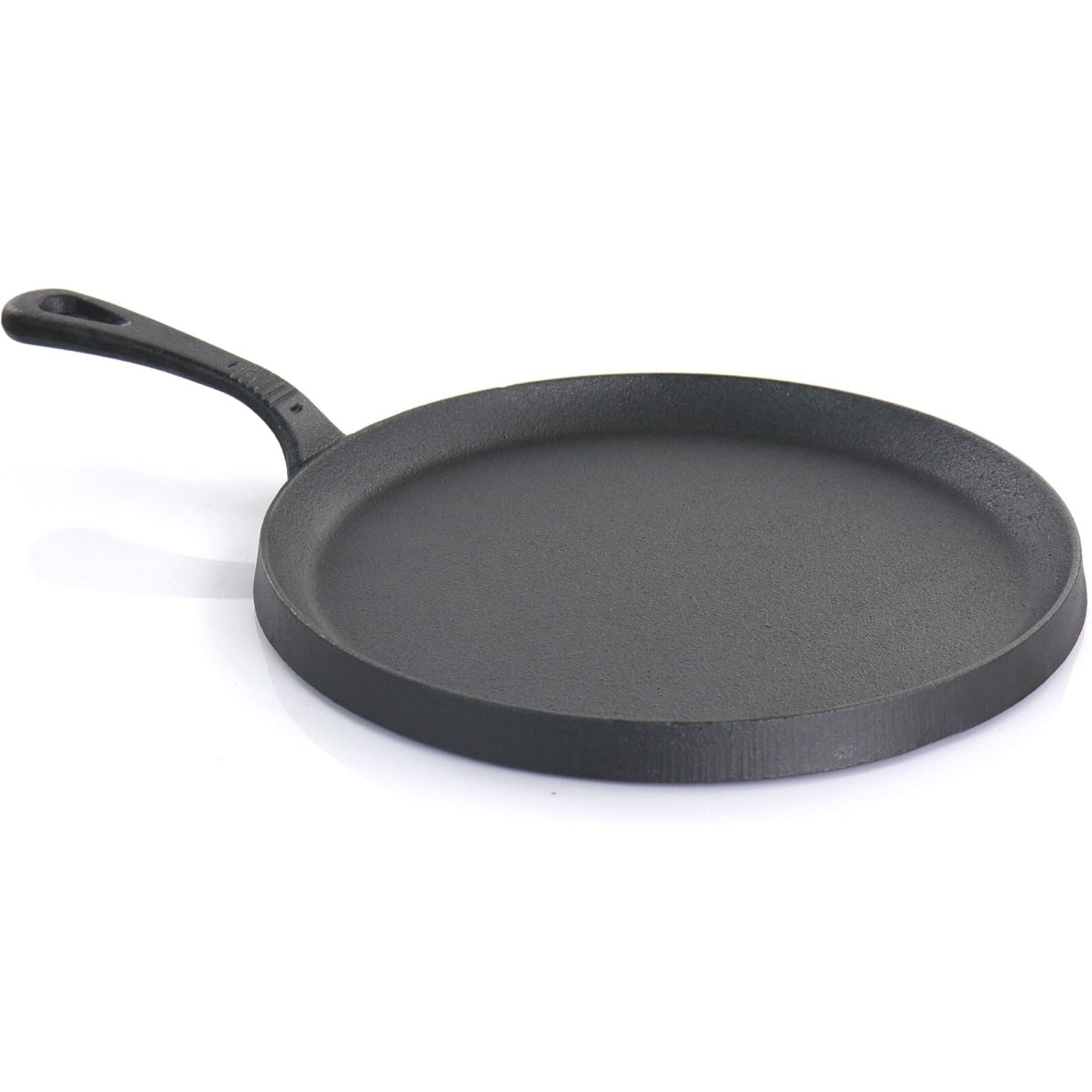 Megachef 5 Piece Pre-Seasoned Cast Iron Kitchen Cookware Set W/Pot & Pan, Black