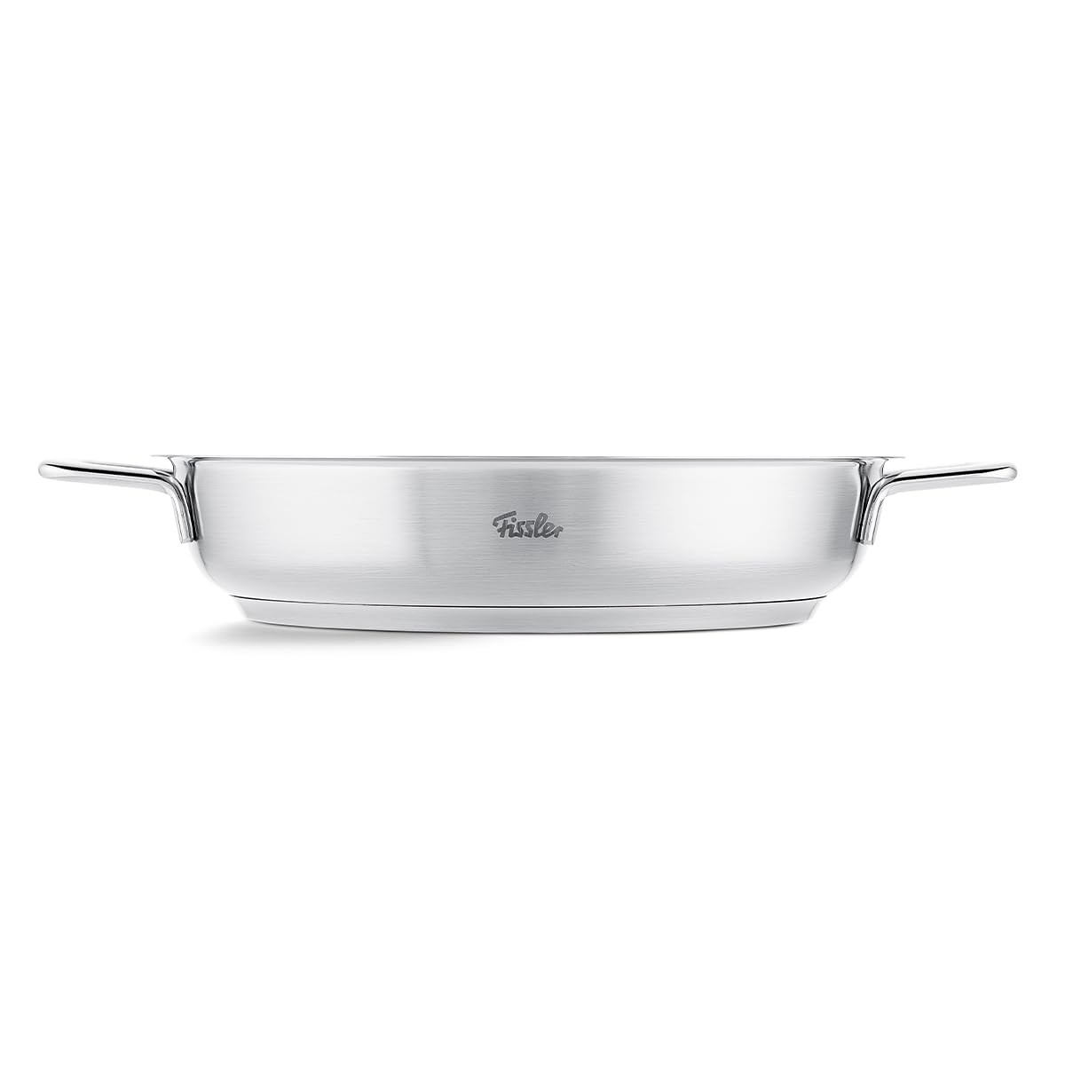 Fissler Serve Pan, Two Handed Pot, 28cm, Pure Collection, All Stainless Steel, M