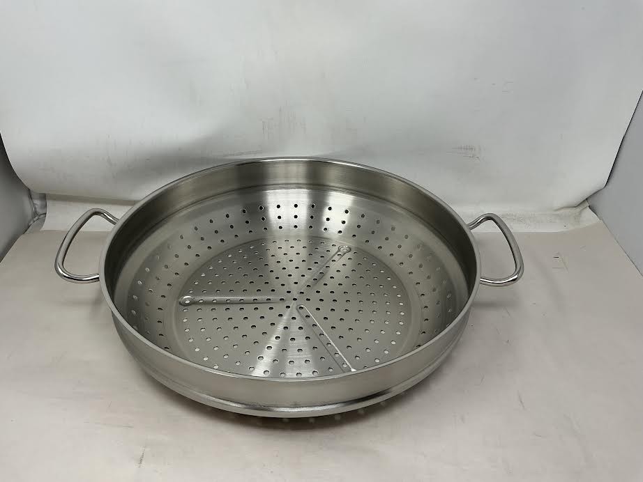 Fissler Original Profi Wok Steamer Insert, 14″, Silver