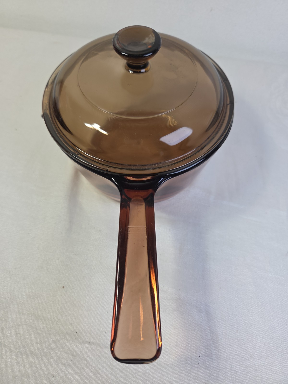 VISIONS Pyrex G.V-1-C Glass Saucepan Brown Transparent With Lid Two-Piece Set