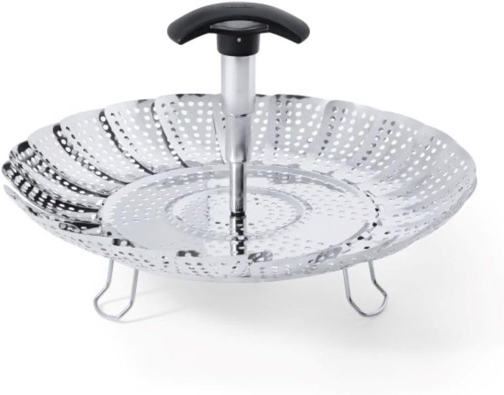 Good Grips Stainless Steel Steamer with Extendable Handle