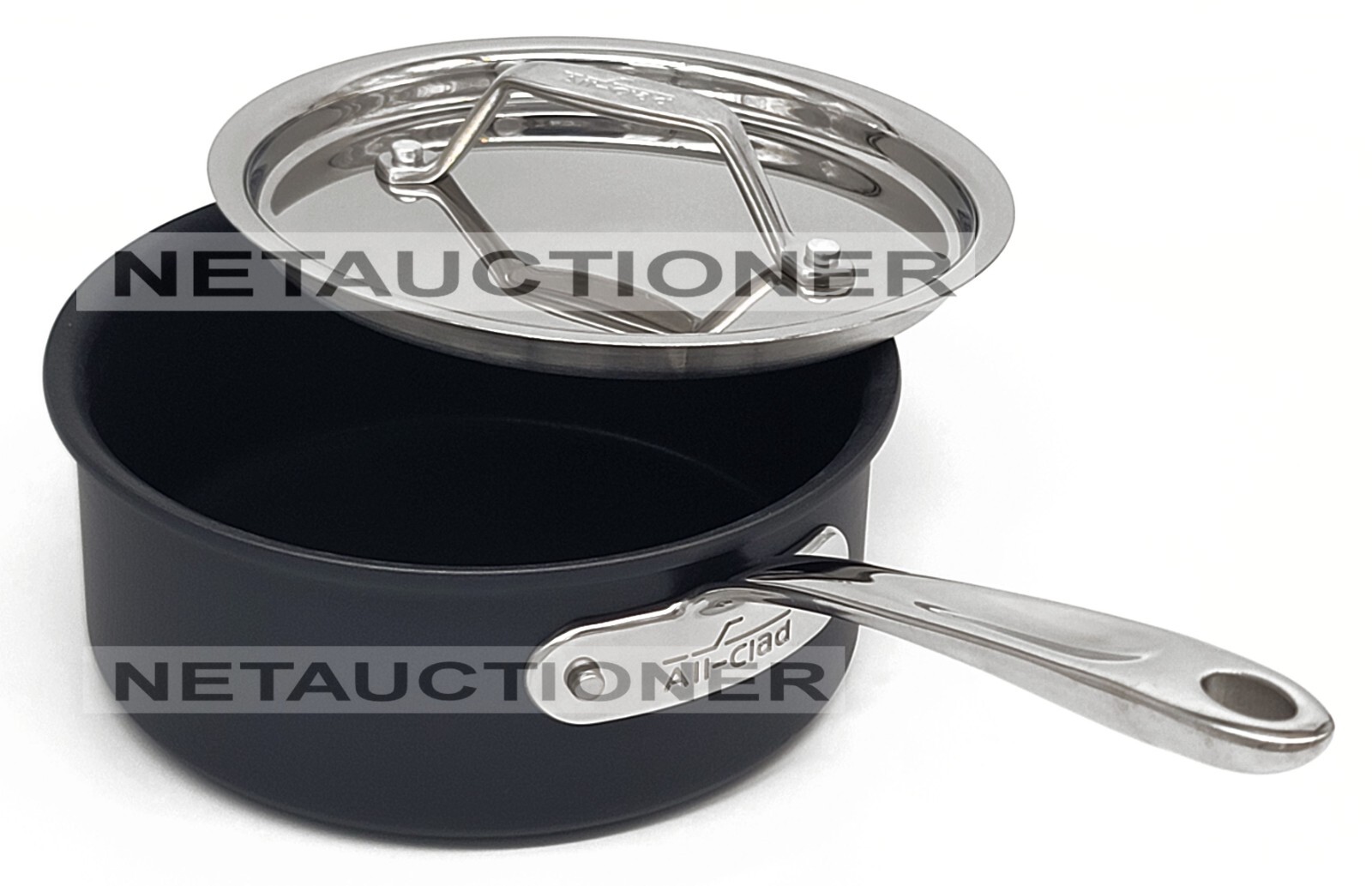 New ALL-CLAD HA1 Curated Hard Anodized Nonstick 2 Qt (1.9 L) Saucepan with Lid