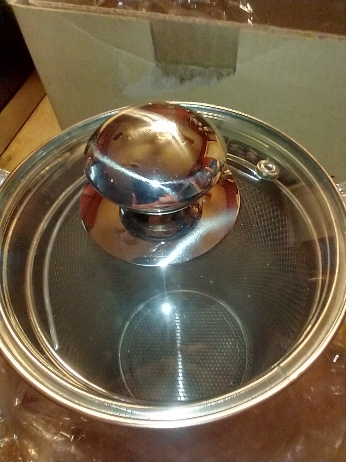 Asparagus Pot Asparagus Steamer 18/10 Stainless Steel Cooker 3 Piece New Unused