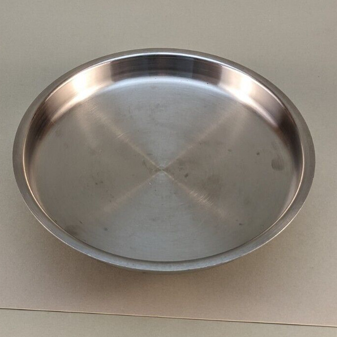 Lid Only Medium Stainless Steel Saucepan 7 5/8″ OD Unbranded