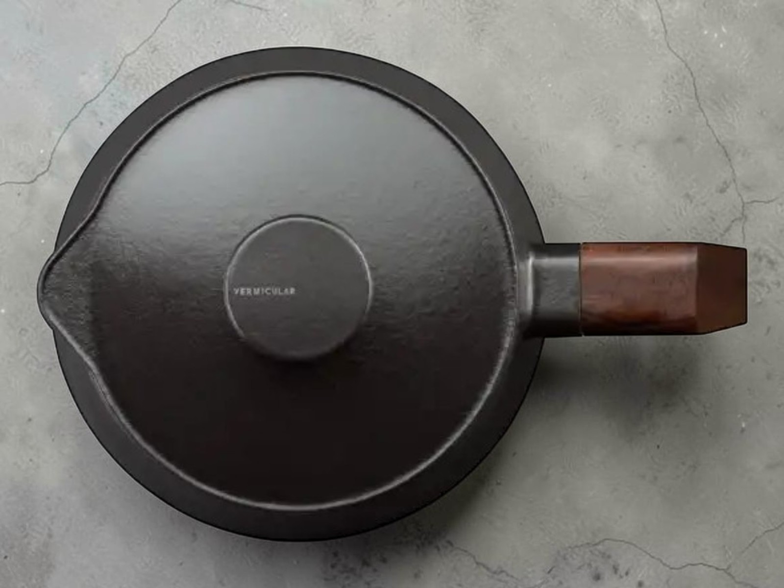 Vermicular Soup Pot SP01-BK 1.9L Cast Iron Enamel Matte Black Japan