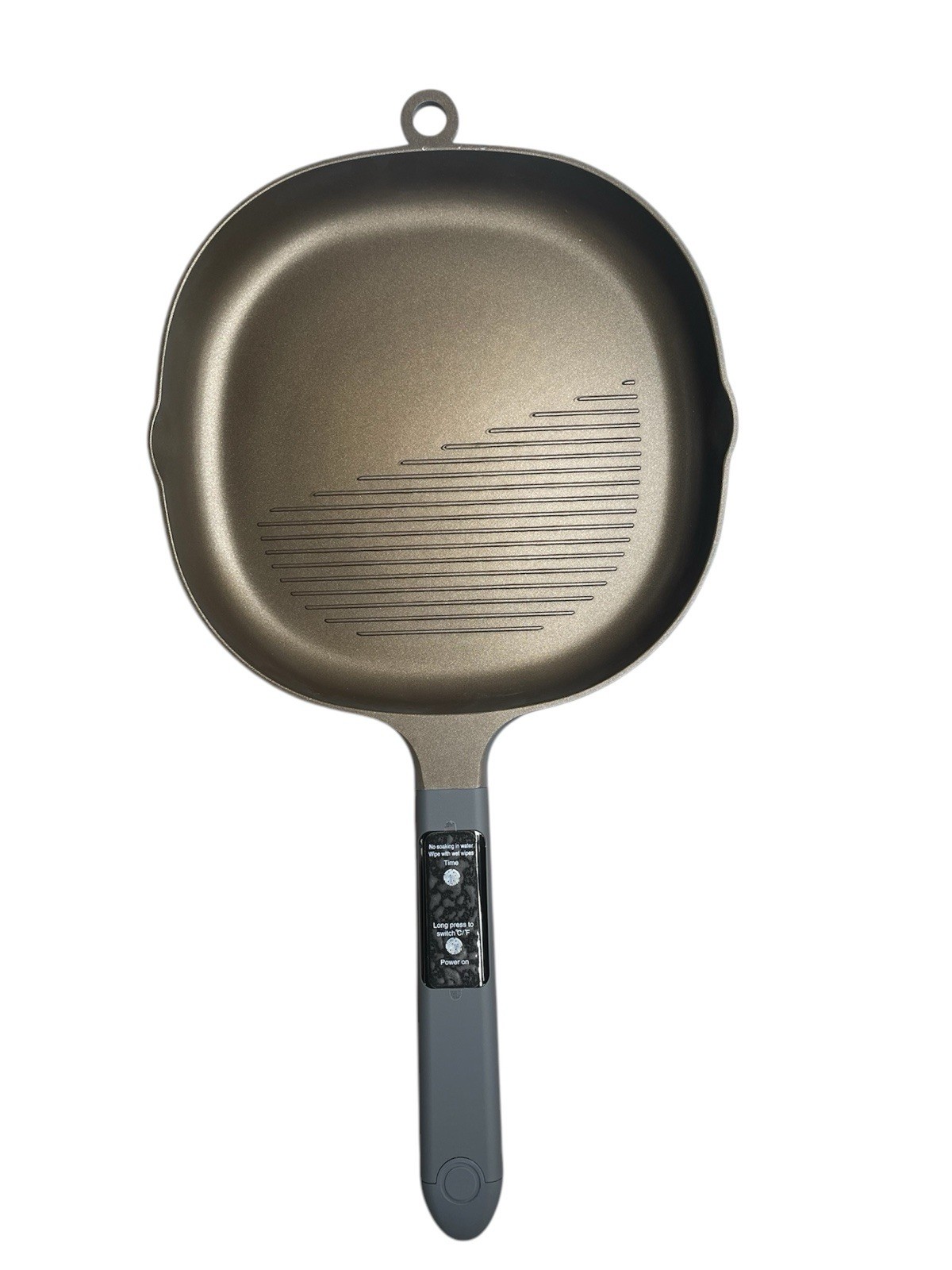 Non-stick Induction Fryer Steak with Built-in Thermometer 10.2 Inch