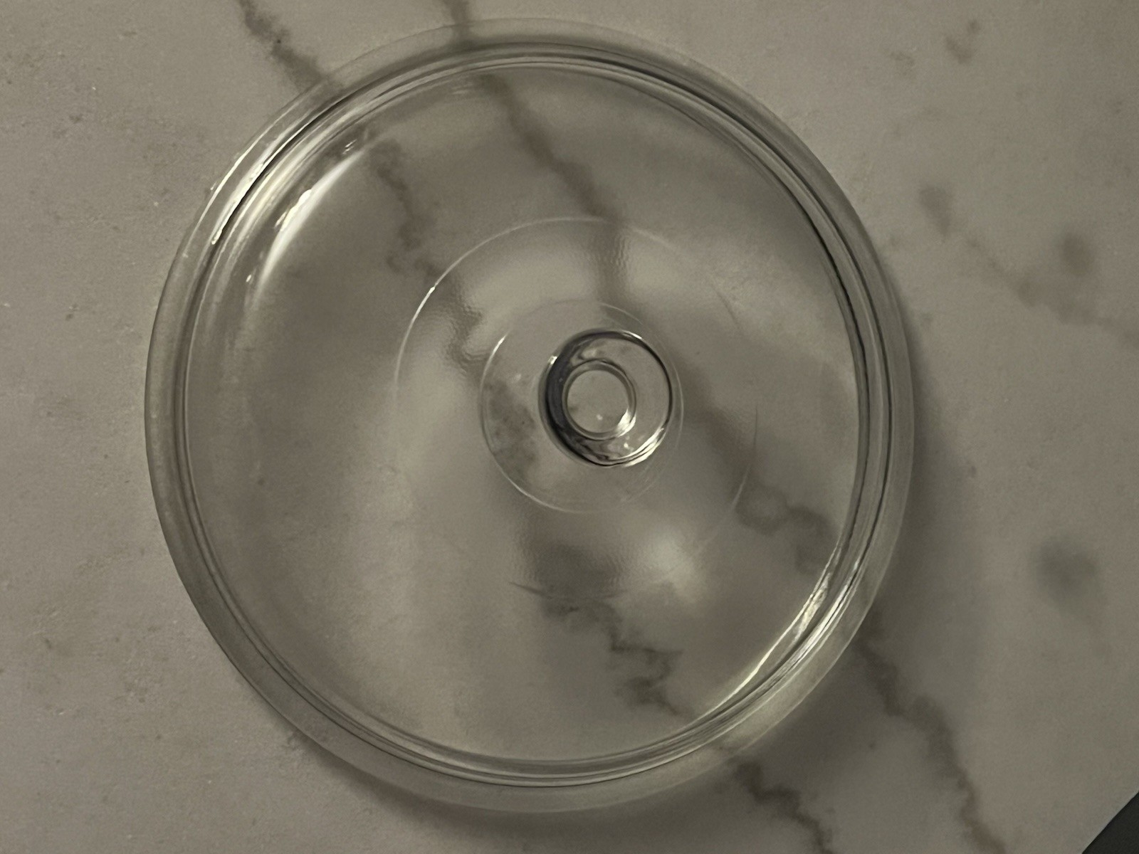 CLEAR ROUND GLASS CASSEROLE 408 REPLACEMENT LID 8″ID AND 8.75″ OD