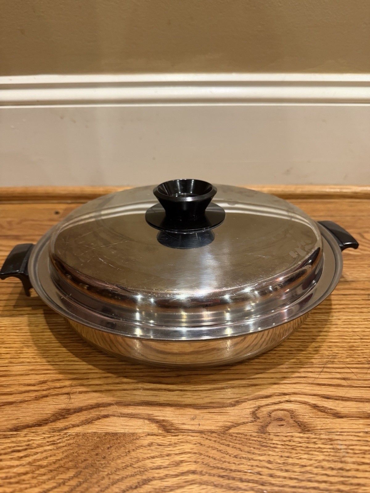 ROYAL QUEEN MULTI-CORE COOKWARE SET DOME LID STAINLESS STEEL READ DESCRIPTION