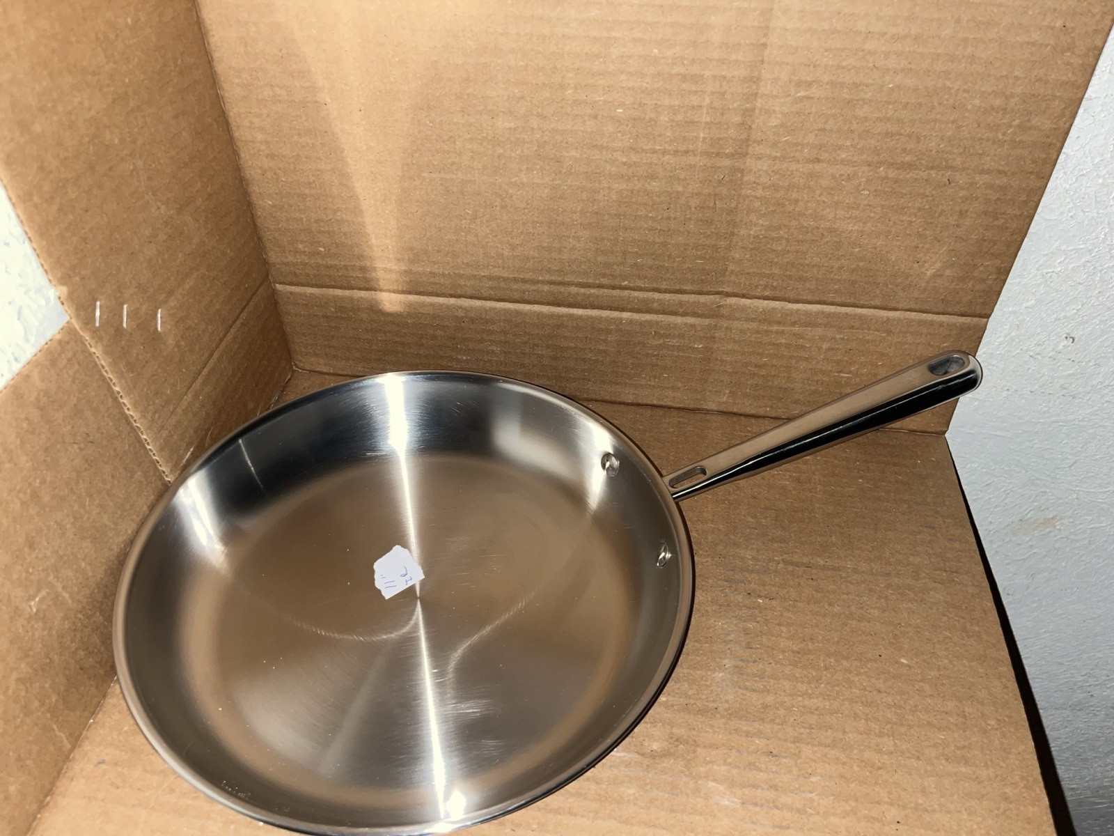 Misen 5-Ply Stainless Steel 11” Fry Pan Saute Skillet Induction Ready