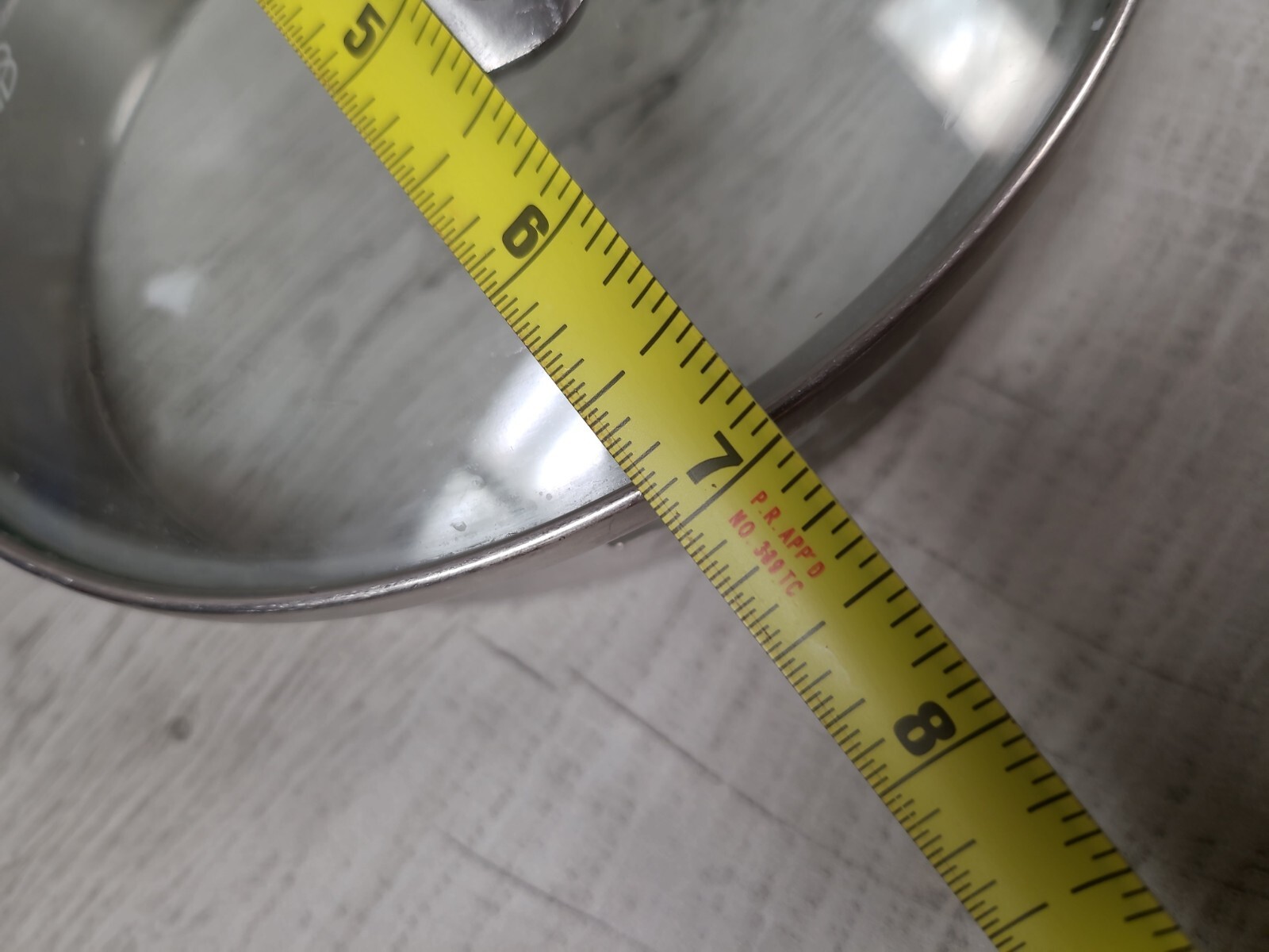 Calphalon Williams Sonoma 7″ Vented Glass & Stainless Replacement Lid Only
