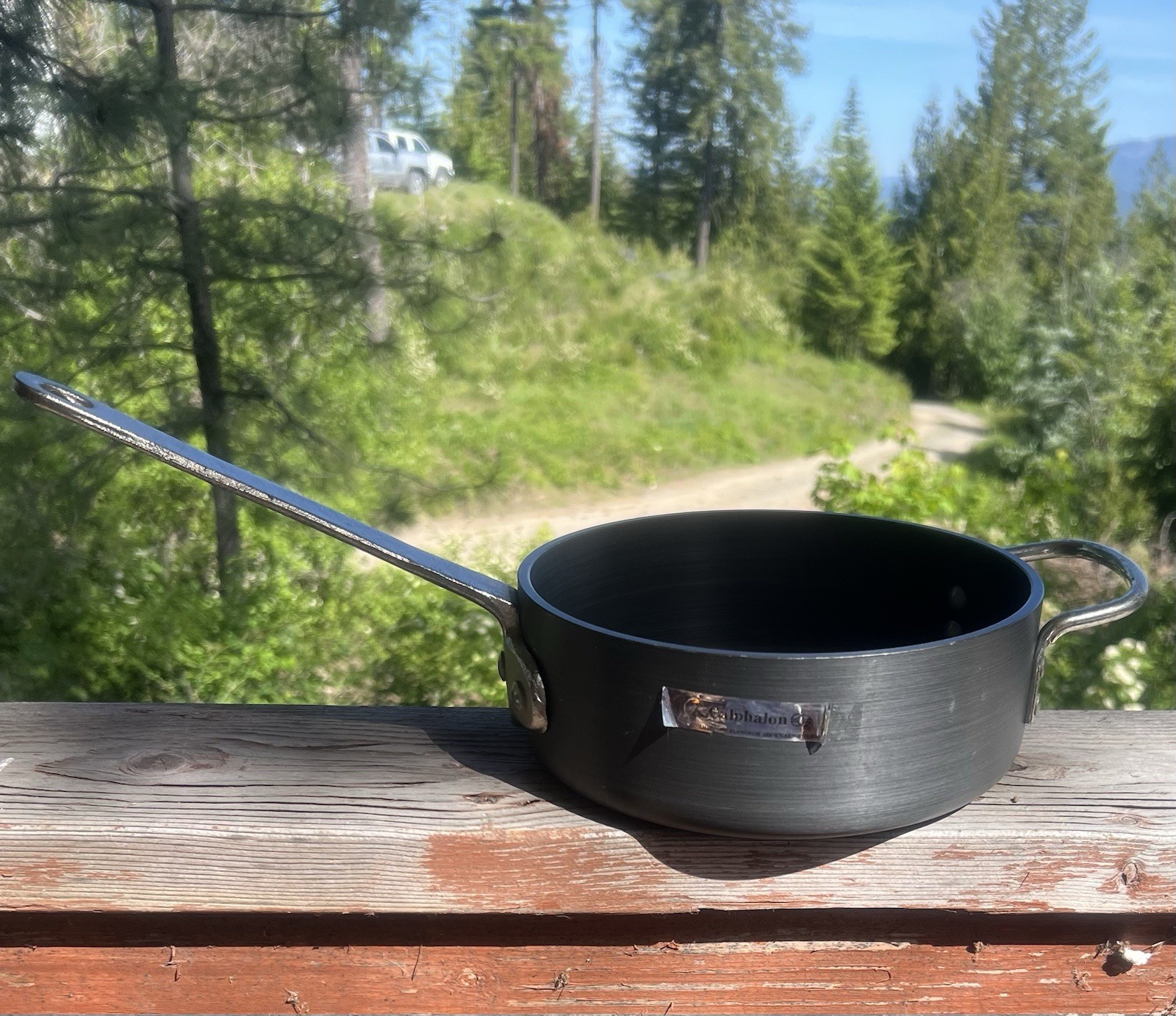 Calphalon Commercial Hard Anodized 2 1/2 Quart Saucepan USA 8782 1/2 Sauté