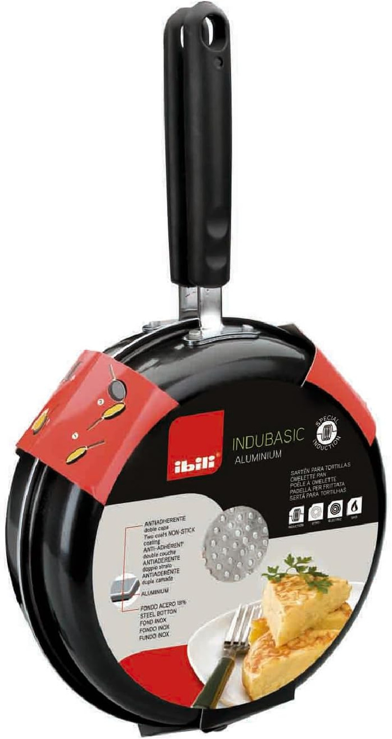 Nonstick Double-Sided Omelette Pan 9.4″ | Induction Compatible & PFOA-Free