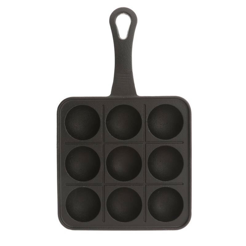 Japanese TAKOYAKI Grill Pan Cooking Plate Round Pancake Puff Octopus Ball Maker