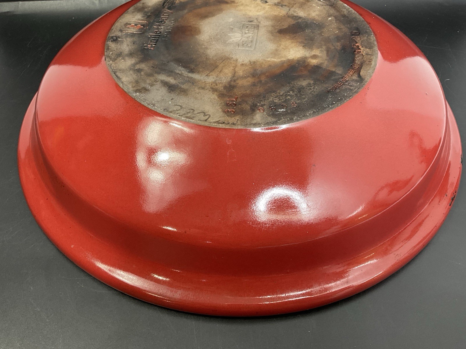 Emile Henry Flame Tagine 3.7 qt Red , Made in France