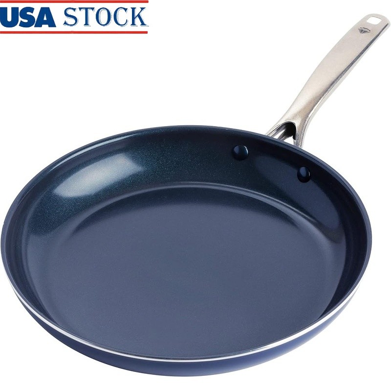 Diamond Ceramic Nonstick Cookware Metal Utensil Safe Oven Safe Dishwasher Safe