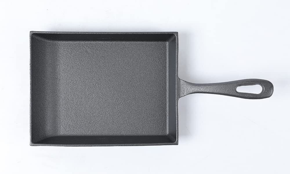 Japanese Omelette Pan Cast Iron Rectangle Egg Pan Tomagoyaki Pan Rolled Eggs Pre