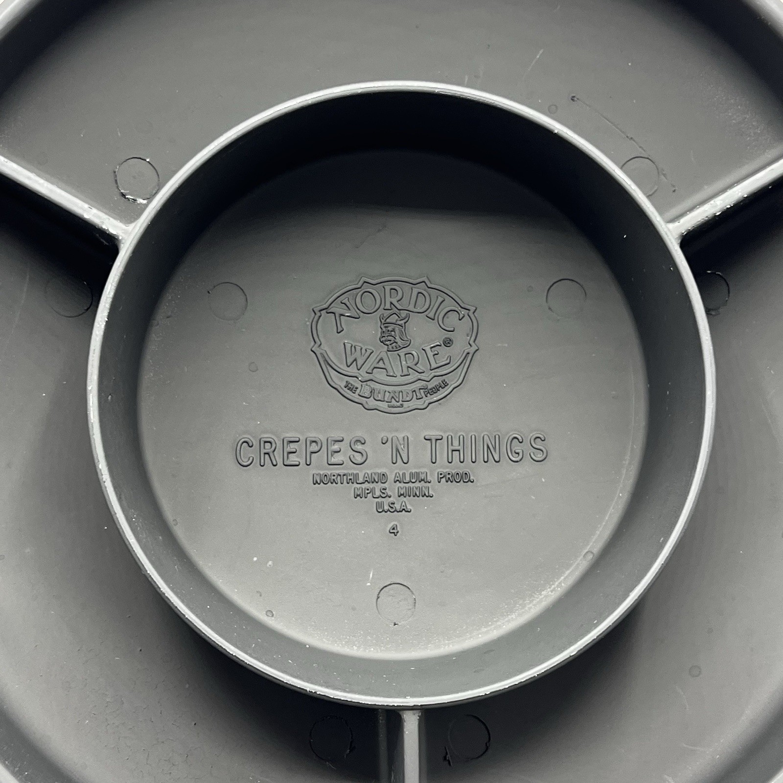 Vintage Nordic Ware 8 Inch Crepes ‘N Things Cast Aluminum Pan Made in USA