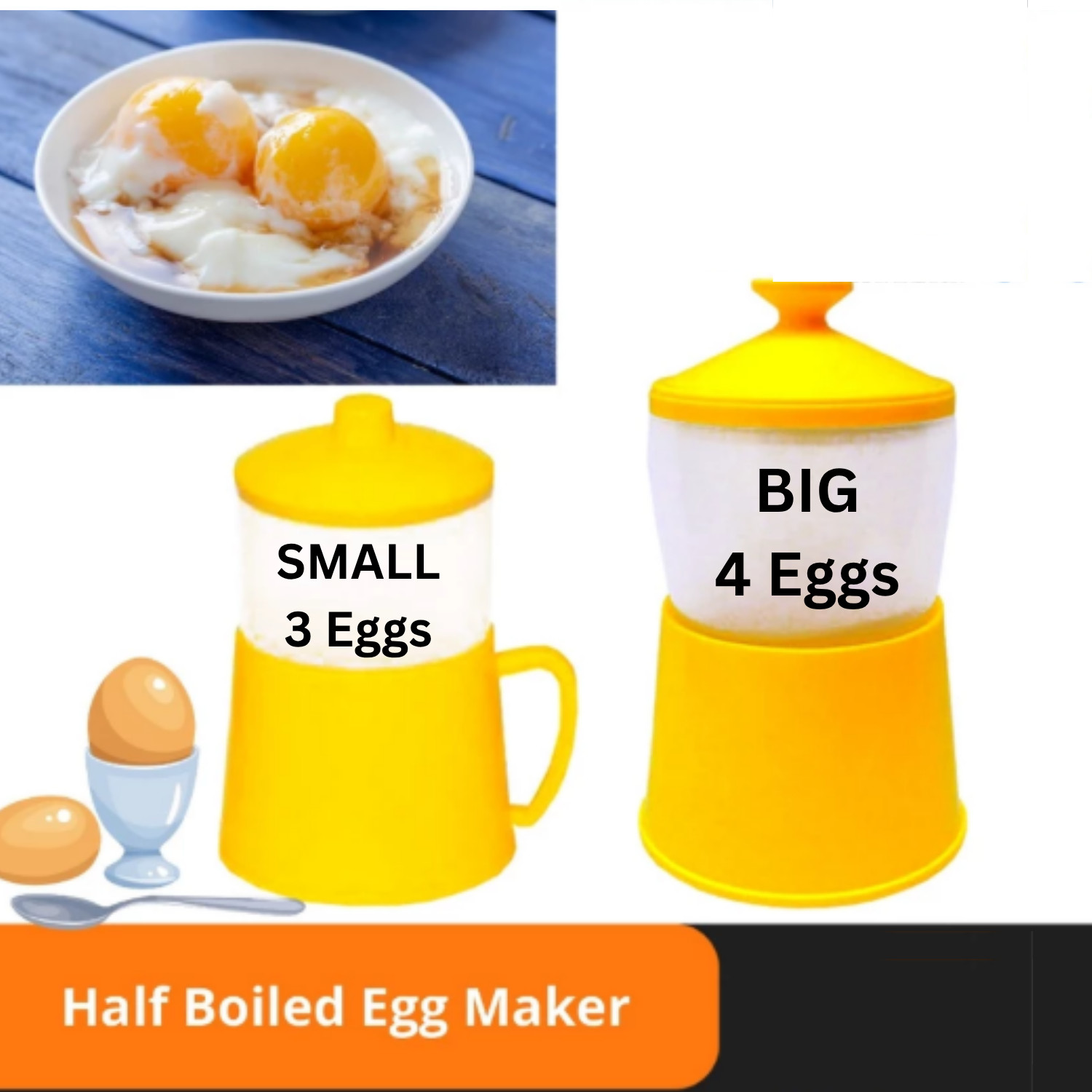 Half Boiled Egg Maker Malaysian Recipe Original Made in Malaysia