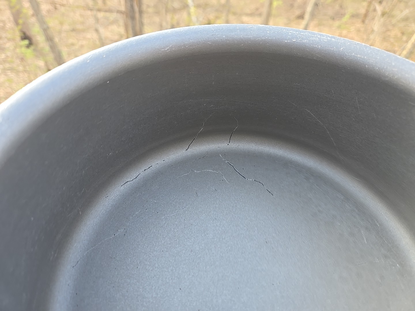 All Clad 2QT/1.9L Hard Anodized Sauce Pan Without Lid