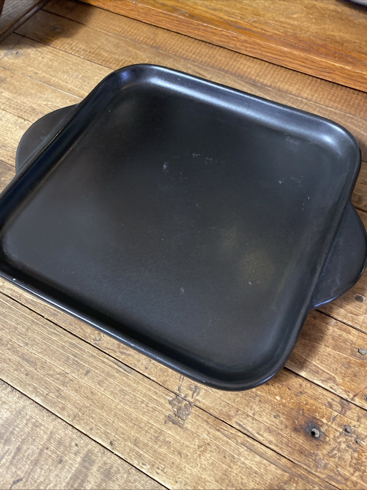 Pampered Chef ROCKCROK® Small 9 Square GRILL STONE Oven BBQ Stovetop Grill
