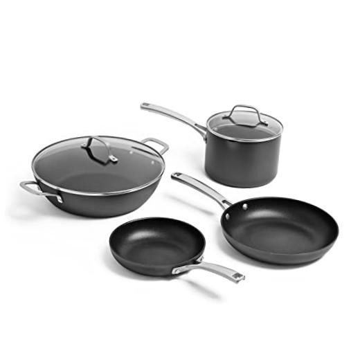 Calphalon Classic Hard-Anodized Nonstick 6-Piece Nonstick w/ AquaShieldTM