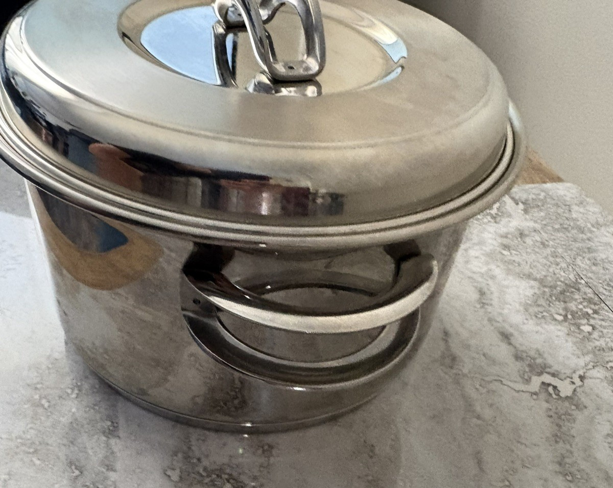 Tramontina 16cm Stainless Steel Casserole Pot Stockpot with Lid 18/10 Brazil